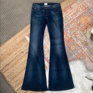 Hudson Wide Flair Jeans